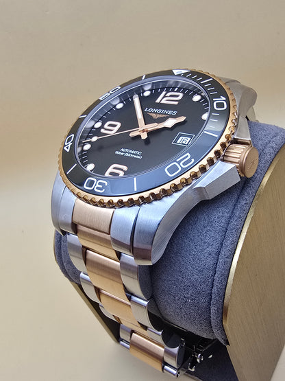 Longines Hydroconquest Rose Gold 41mm Automatic cutie/supracutie REZERVAT