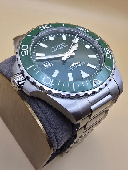 Longines Hydroconquest New Green Ceramic 42mm full set nou 31.07.2026