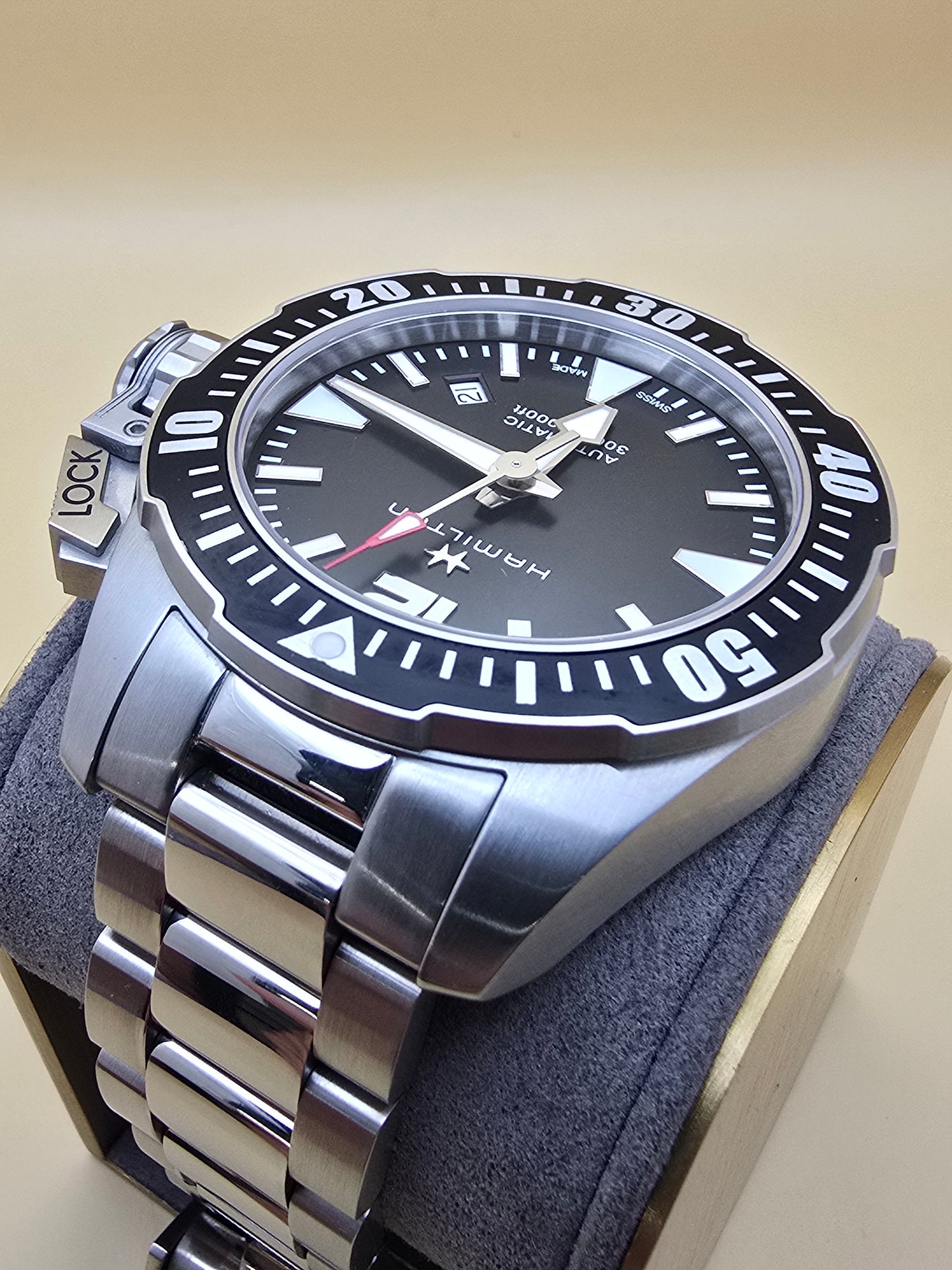 Hamilton Khaki Navy Frogman 42mm 2025 cutie/supracutie/garanție+factură dealer