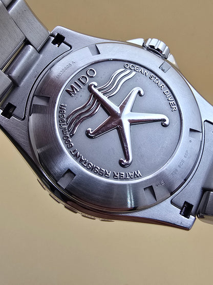 Mido Ocean Star Diver 600m Chronometer Ceramic 43mm full set