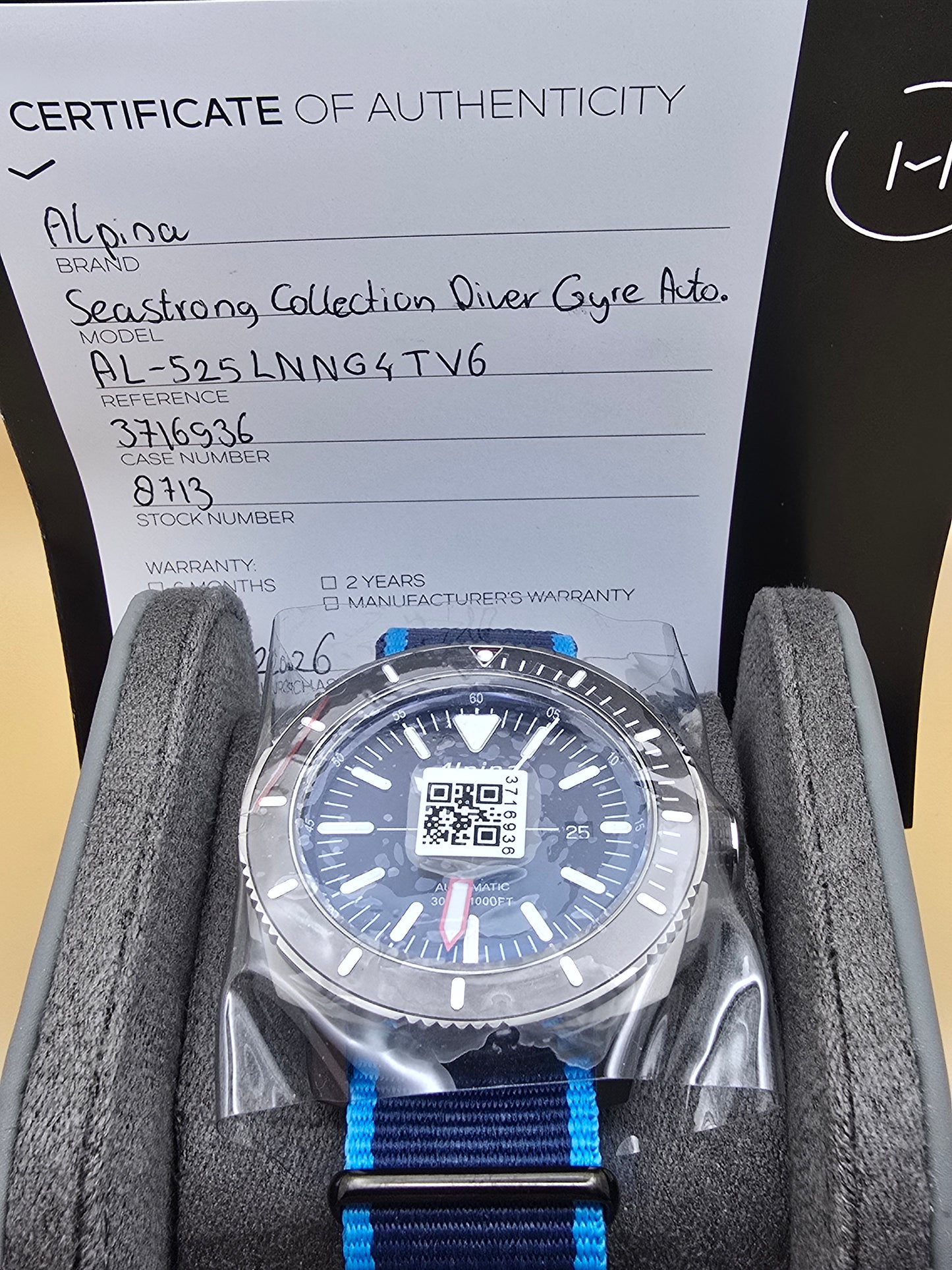 Alpina SeaStrong 300m 44mm nou