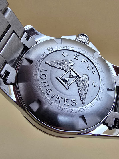 Longines Conquest Blue 41mm L888 cutie/supracutie