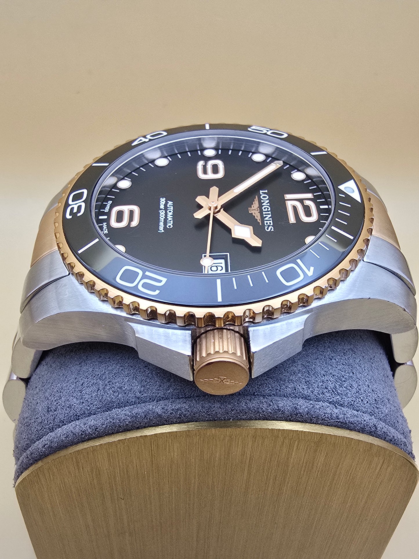 Longines Hydroconquest Rose Gold 41mm Automatic cutie/supracutie REZERVAT