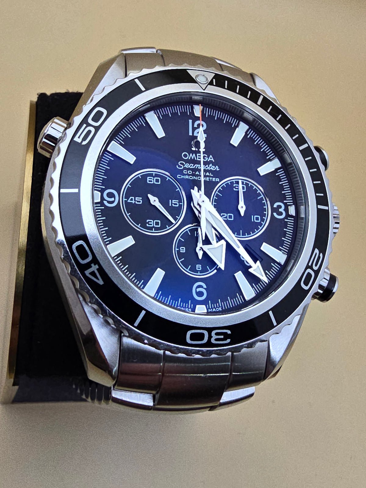 Omega Planet Ocean Co-Axial Cronograph 45.5mm full set 3150Euro