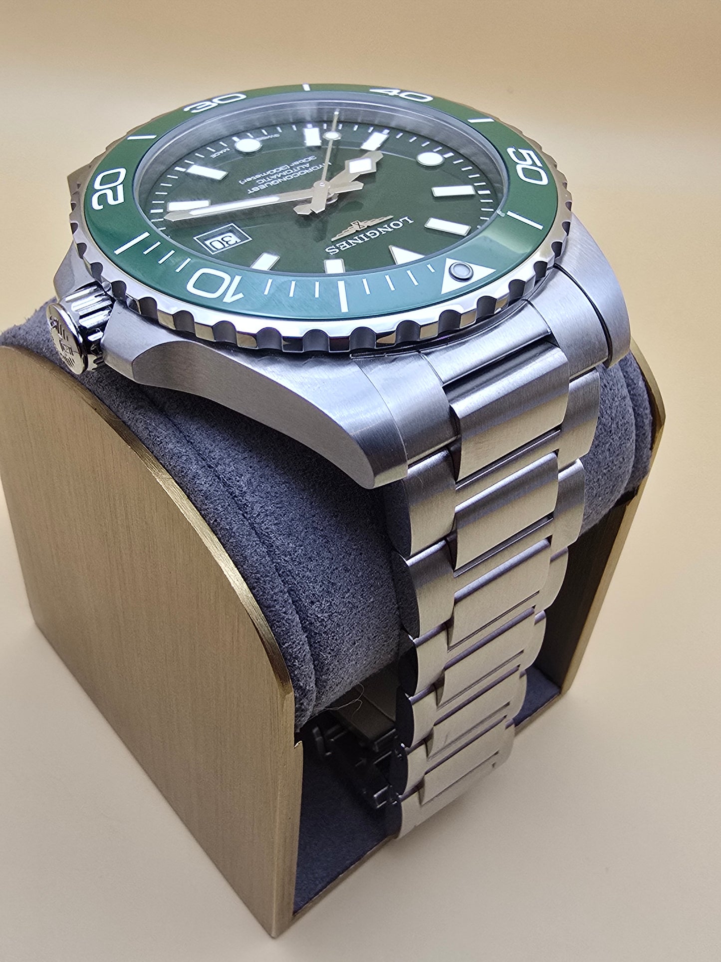 Longines Hydroconquest New Green Ceramic 42mm full set nou 31.07.2026
