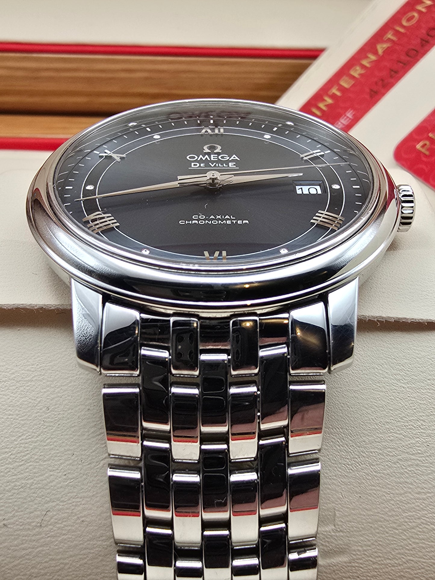 Omega De Ville Blue Co-Axial full set