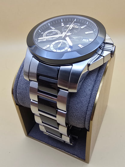 Longines Conquest Ceramic Cronograph 41mm full set