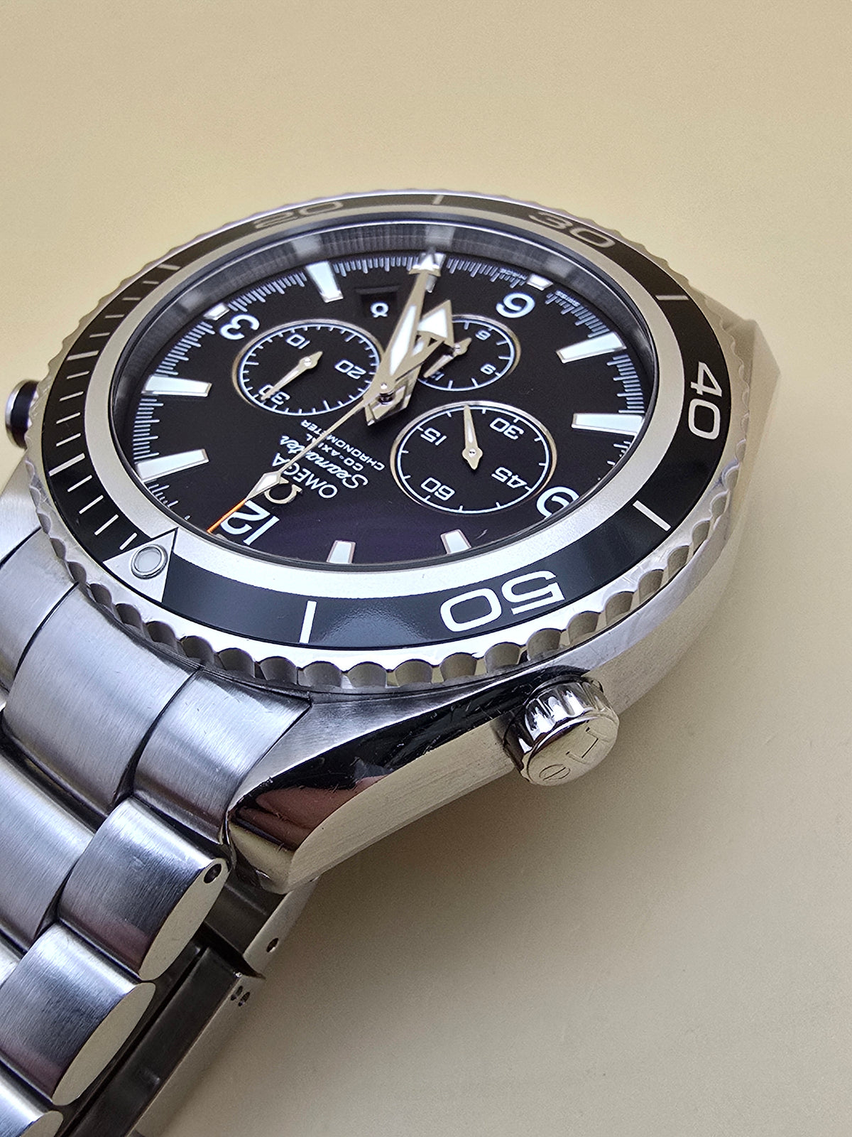 Omega Planet Ocean Co-Axial Cronograph 45.5mm full set 3150Euro