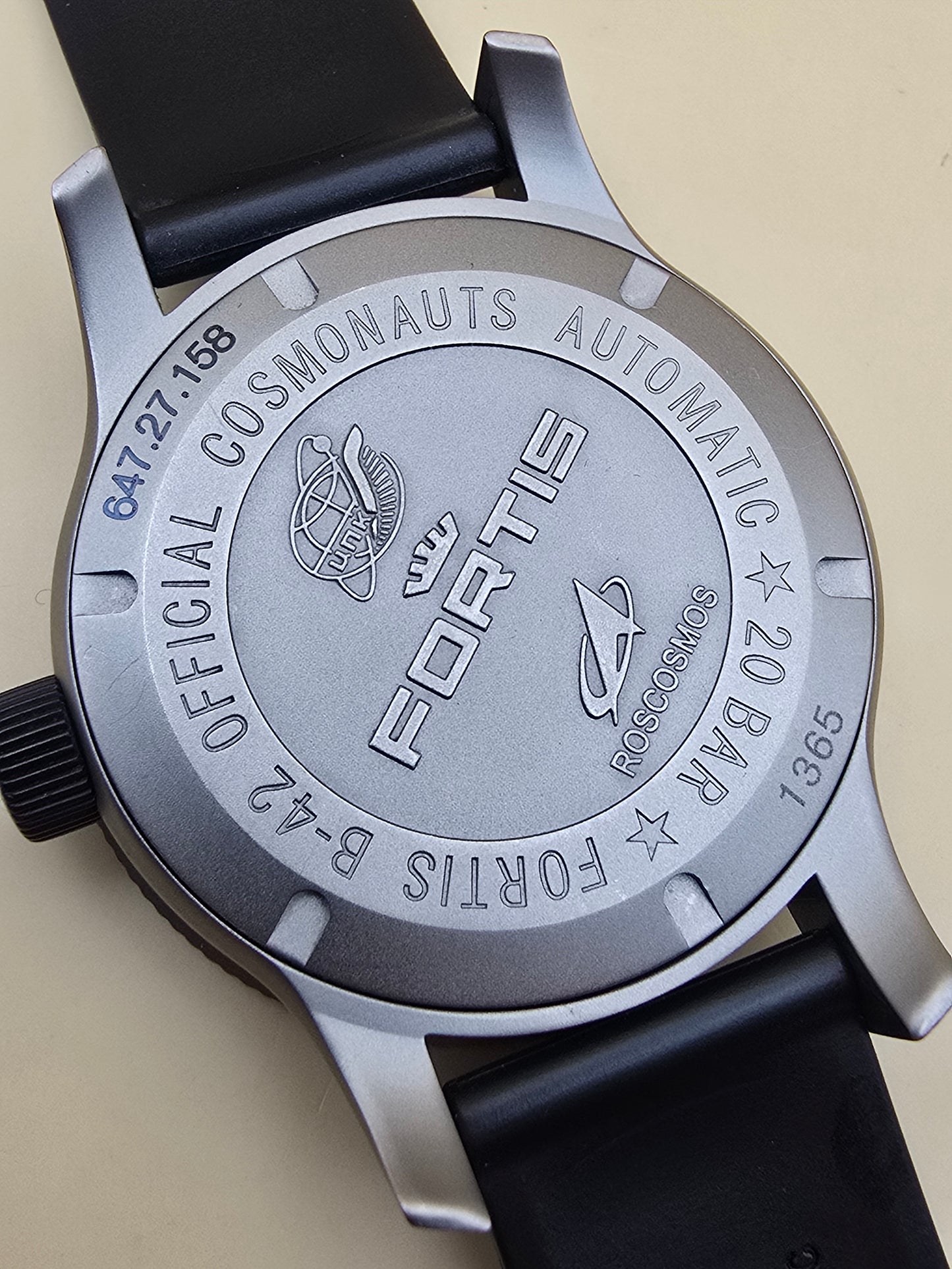 Fortis B42 Cosmonaut Day Date Titanium
