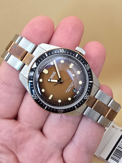 Oris Sixty-Five "Sunset" Bronze 40.5mm 2025 full set