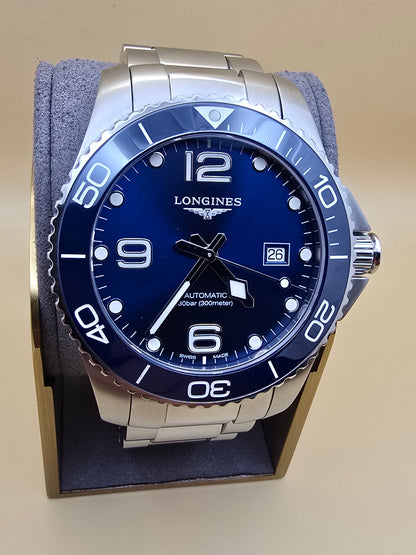 Longines Hydroconquest Ceramic Blue 43mm full set(cutie model nou)
