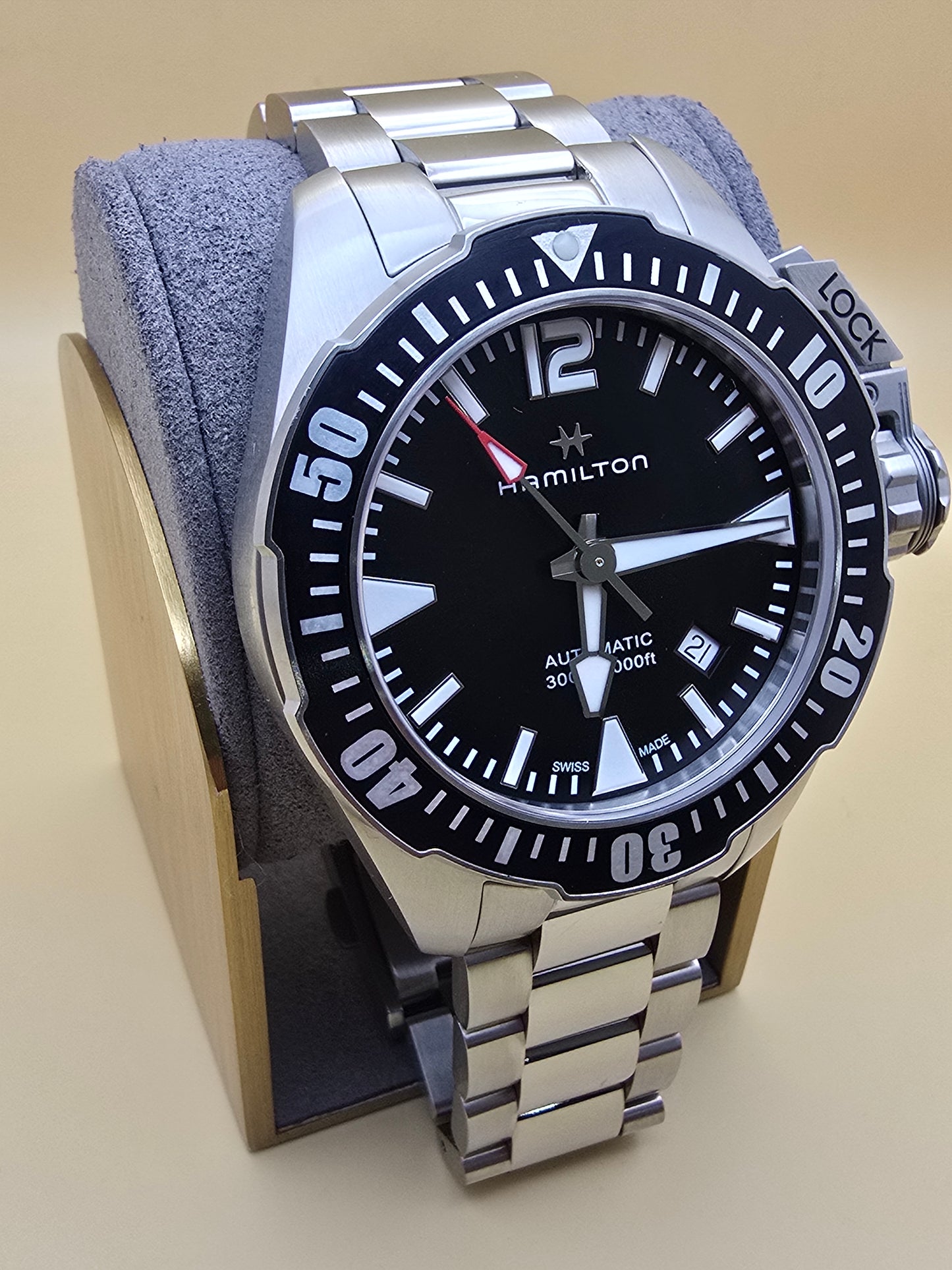 Hamilton Khaki Navy Frogman 42mm 2025 cutie/supracutie/garanție+factură dealer