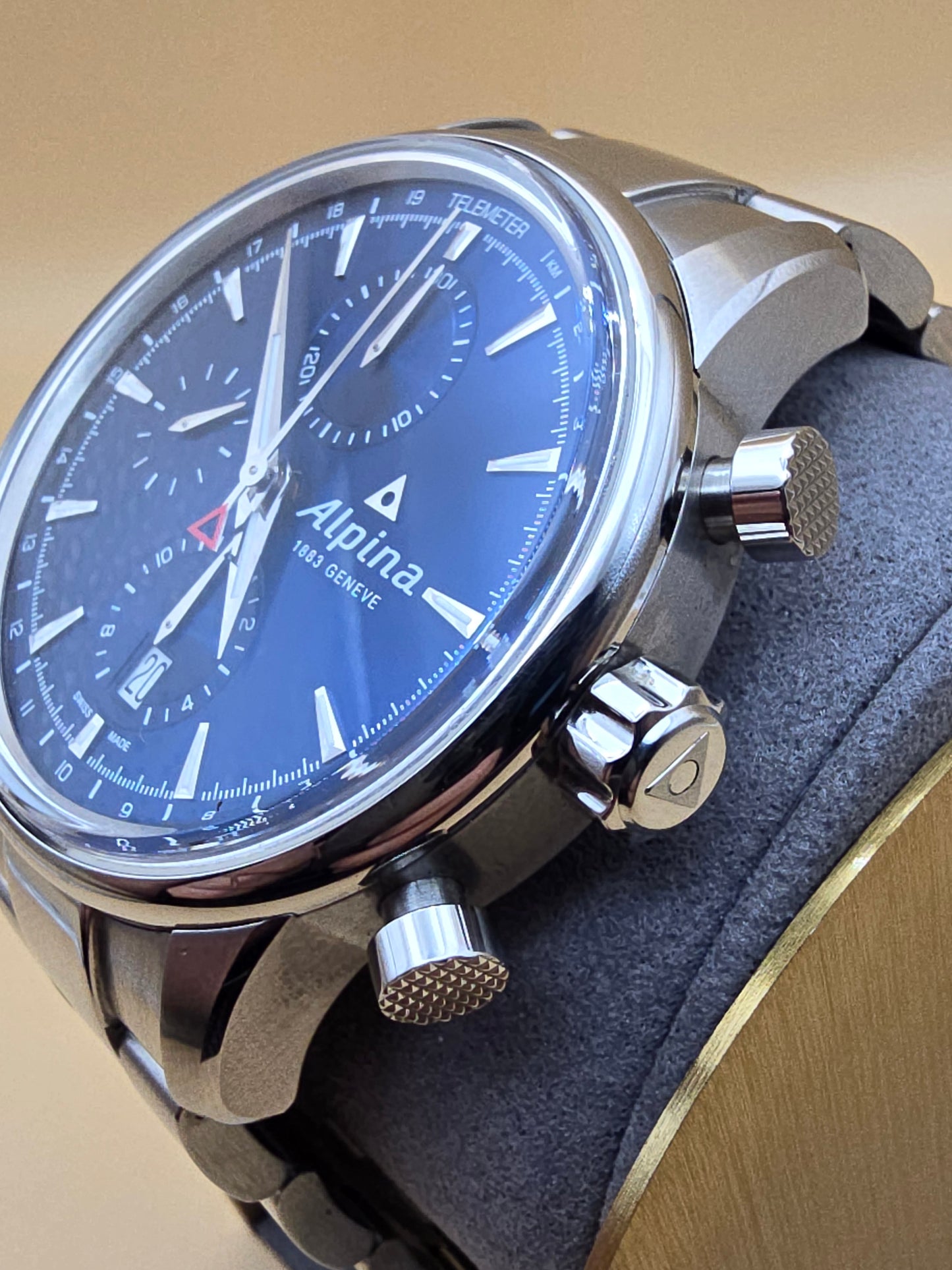 Alpina Alpiner Cronograph full set