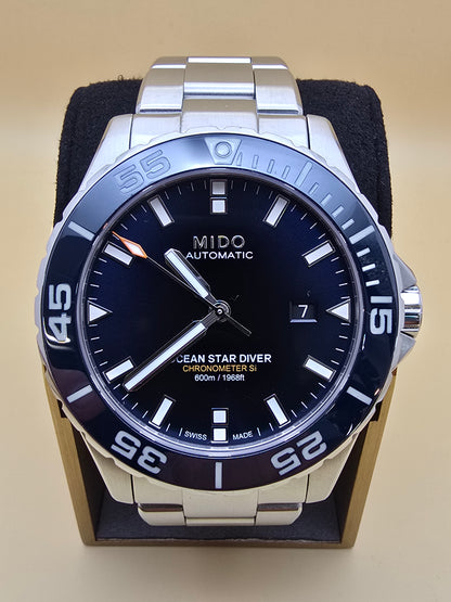 Mido Ocean Star Diver 600m Chronometer Ceramic 43mm full set