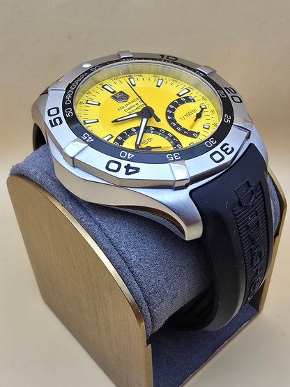 TAG Heuer Aquaracer Yellow Caliber S 43mm full set