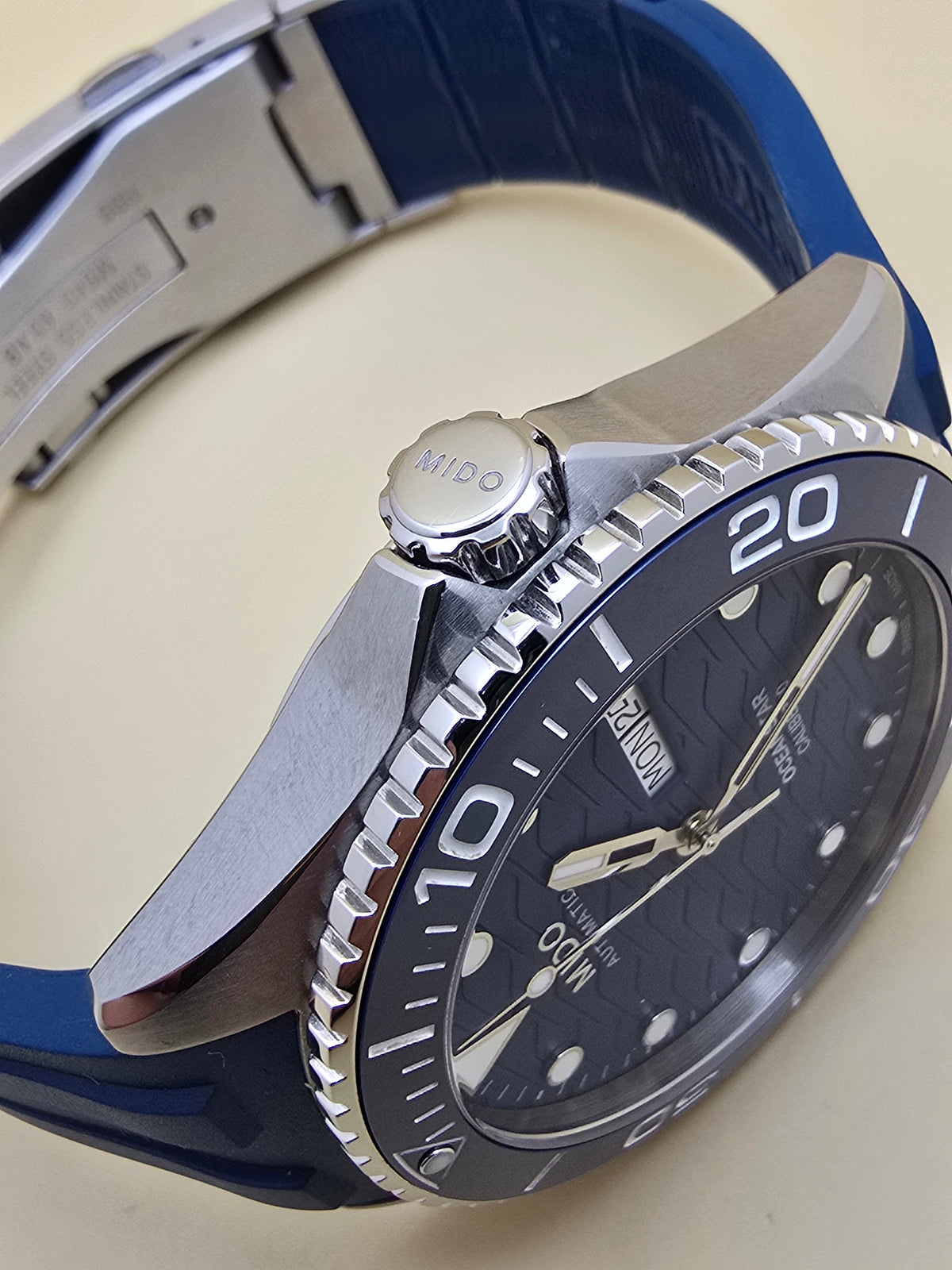 Mido Ocean Star Blue Ceramic 200c 42.5mm full set 06.2026