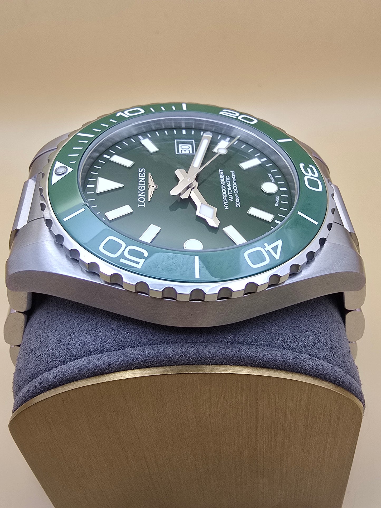 Longines Hydroconquest New Green Ceramic 42mm full set nou 31.07.2026