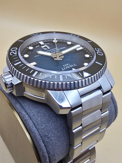 Tissot Seastar 2000 Ceramic 600m Powermatic80 46mm cutie/acte