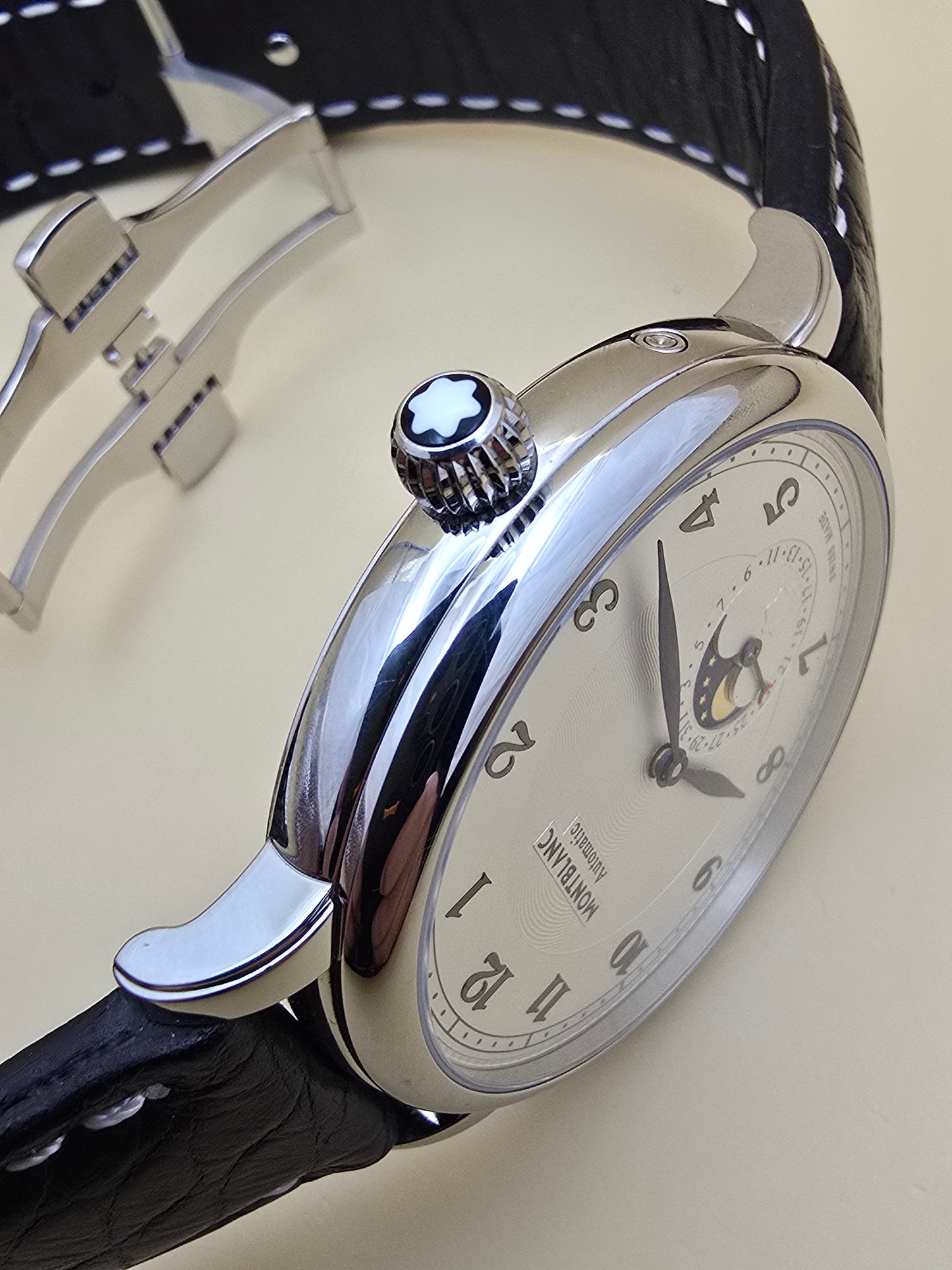 Montblanc Star Legacy Moonphase 42mm pouch original + extra curea