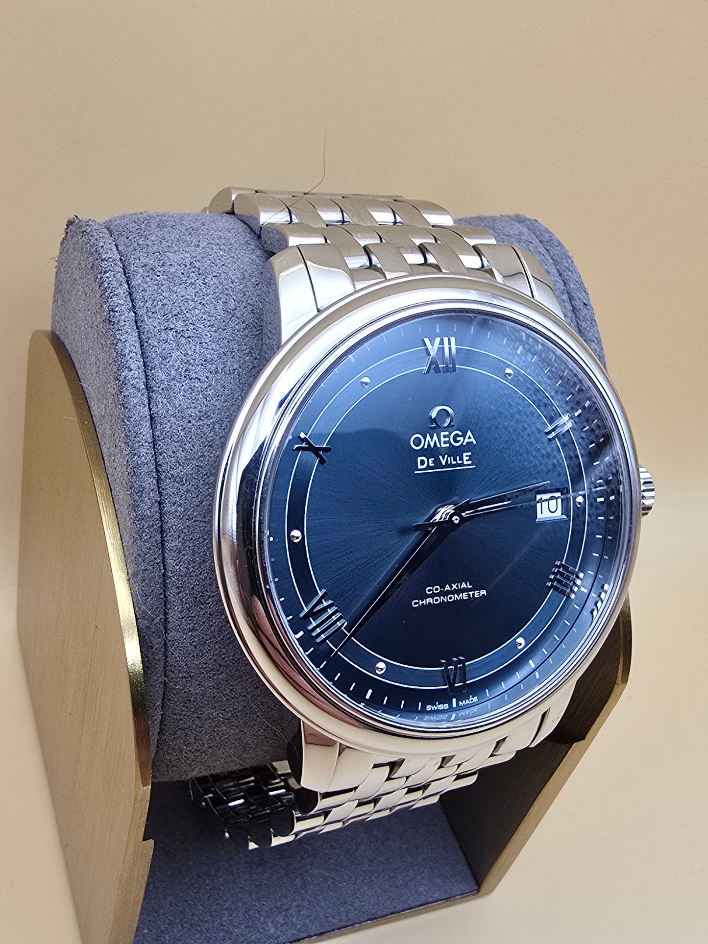 Omega De Ville Blue Co-Axial full set