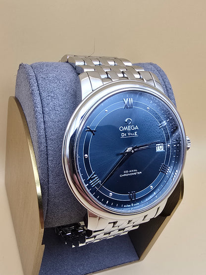 Omega De Ville Blue Co-Axial full set