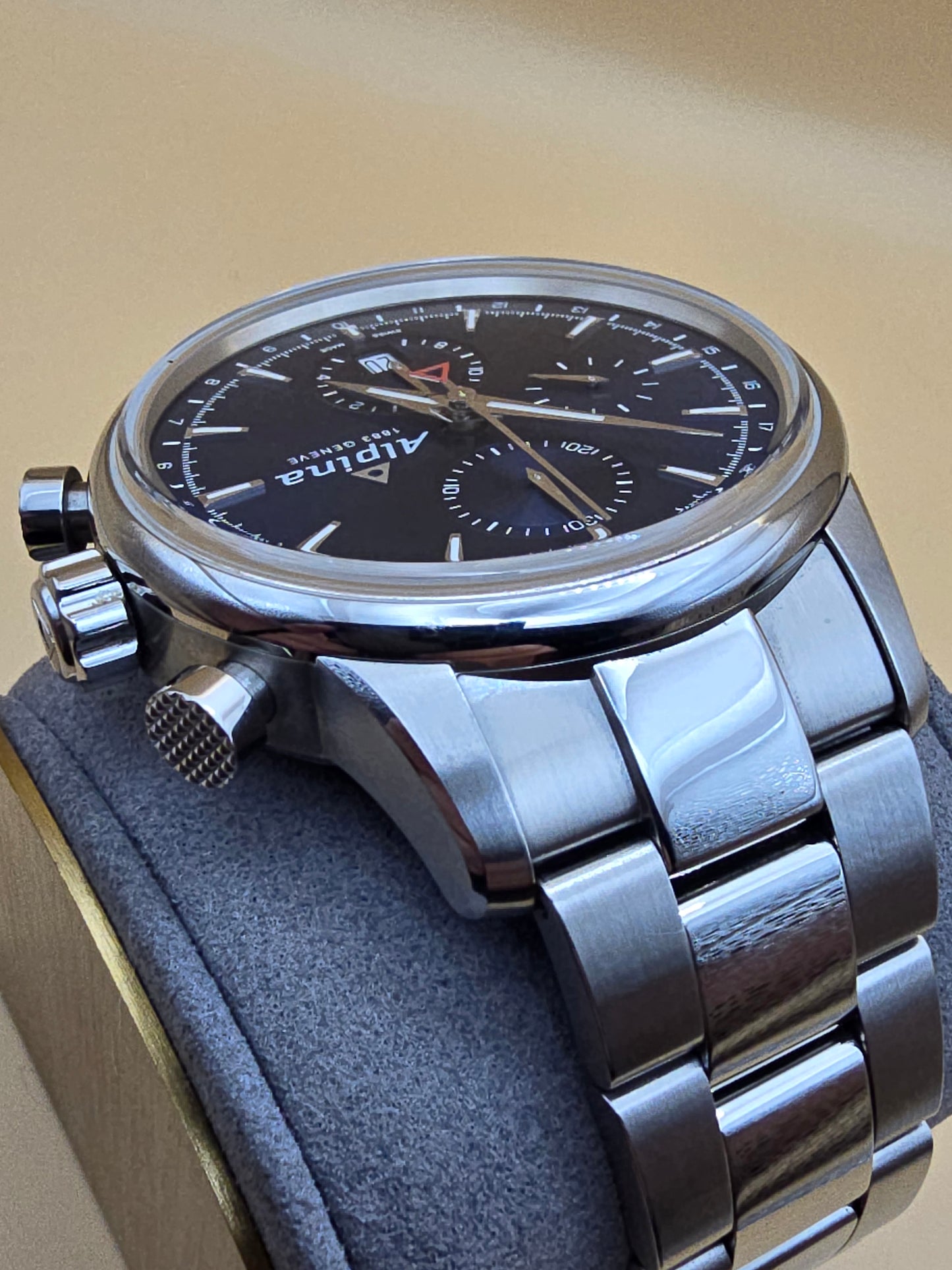 Alpina Alpiner Cronograph full set