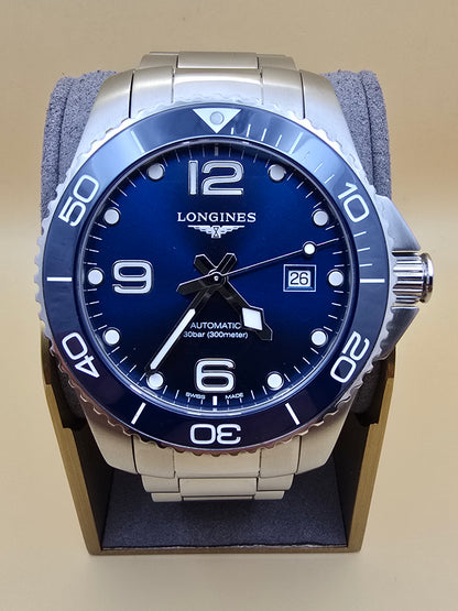 Longines Hydroconquest Ceramic Blue 43mm full set(cutie model nou)