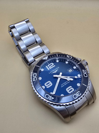 Longines Hydroconquest Ceramic Blue 43mm full set(cutie model nou)