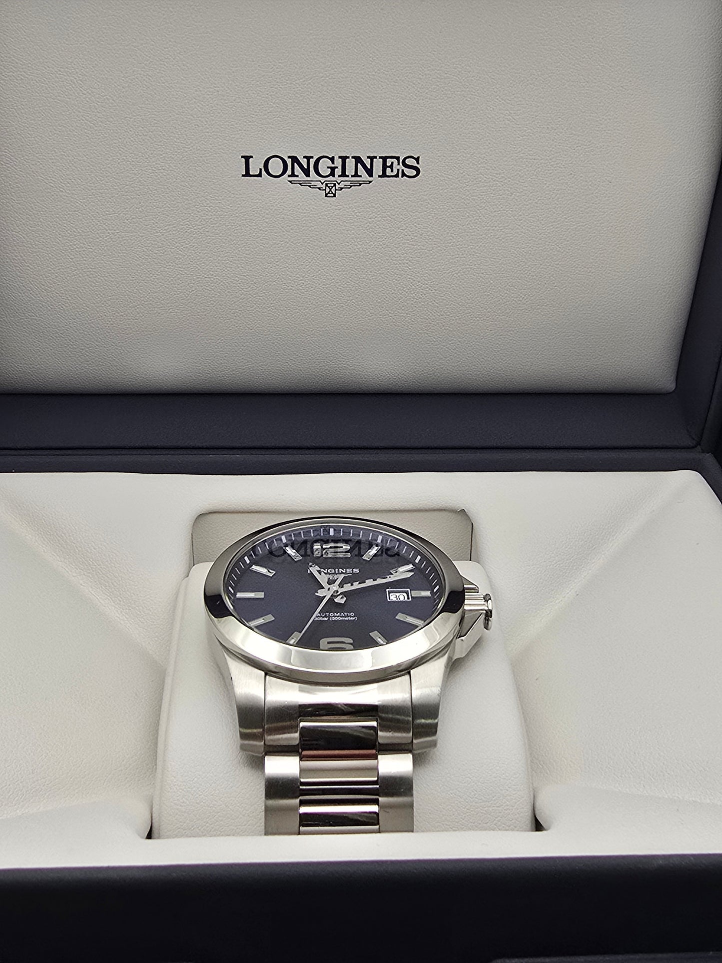 Longines Conquest Blue 41mm L888 cutie/supracutie