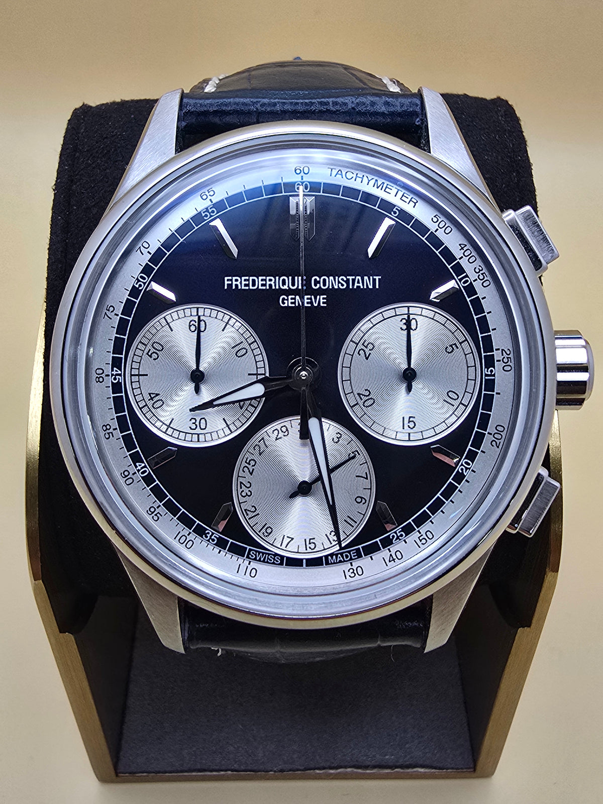 Frederique Constant Manufacture Flyback Cronograph 42mm cutie/supracutie/dovadă achiziție chrono24 2070euro