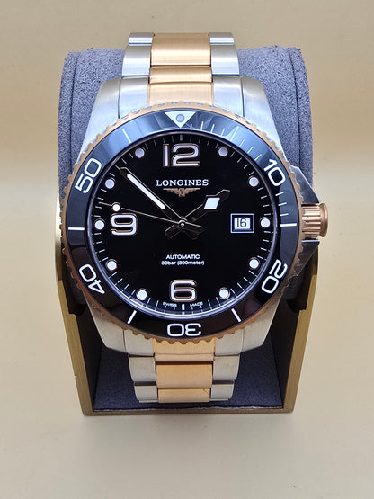 Longines Hydroconquest Rose Gold 41mm Automatic cutie/supracutie REZERVAT