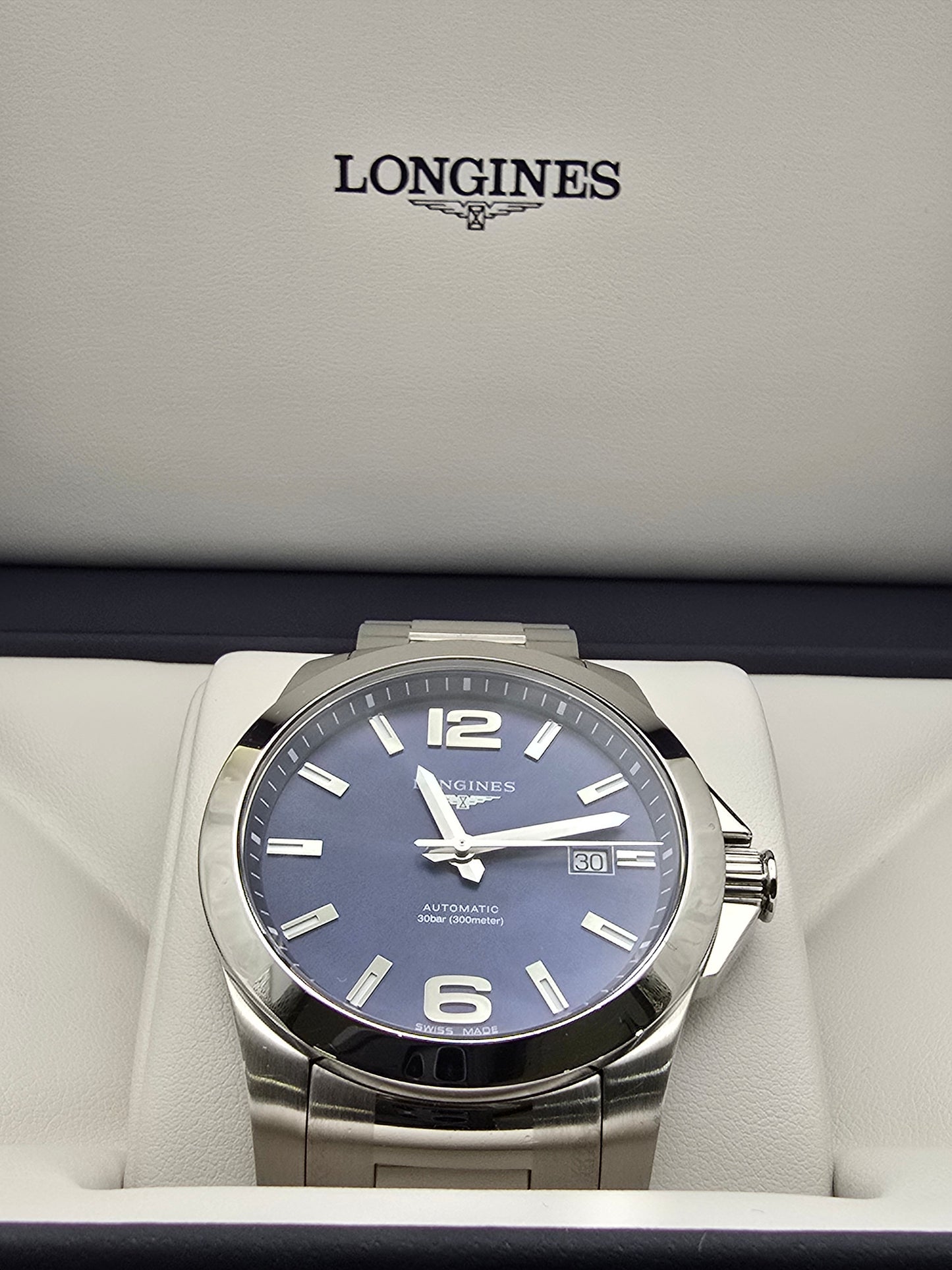 Longines Conquest Blue 41mm L888 cutie/supracutie