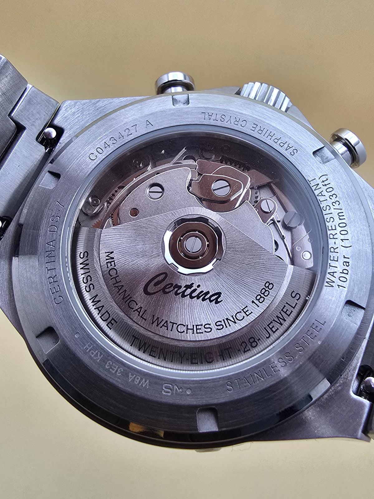 Certina DS-7 Chrono Blue full set 42mm 08.2026
