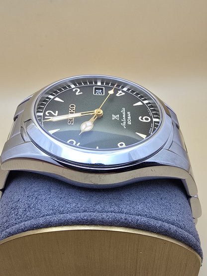 Seiko "Baby" Alpinist green 38mm full set