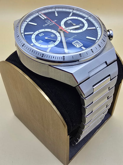Certina DS-7 Chrono Blue full set 42mm 08.2026