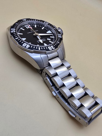 Hamilton Khaki Navy Frogman 42mm 2025 cutie/supracutie/garanție+factură dealer