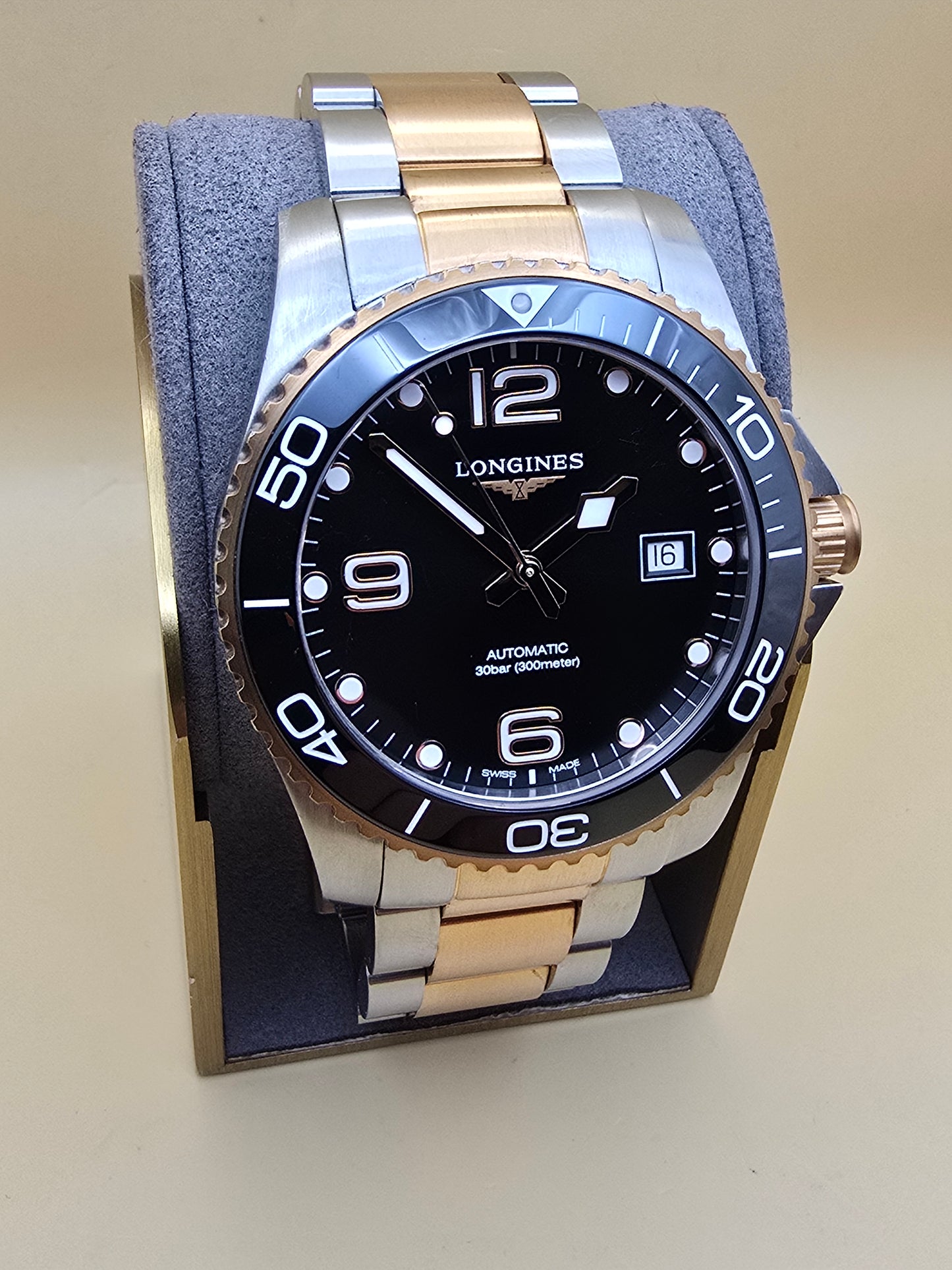 Longines Hydroconquest Rose Gold 41mm Automatic cutie/supracutie REZERVAT