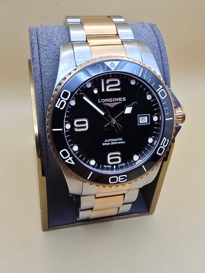 Longines Hydroconquest Rose Gold 41mm Automatic cutie/supracutie REZERVAT