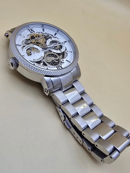 Heritor Aries Skeleton Automatic 46mm nou