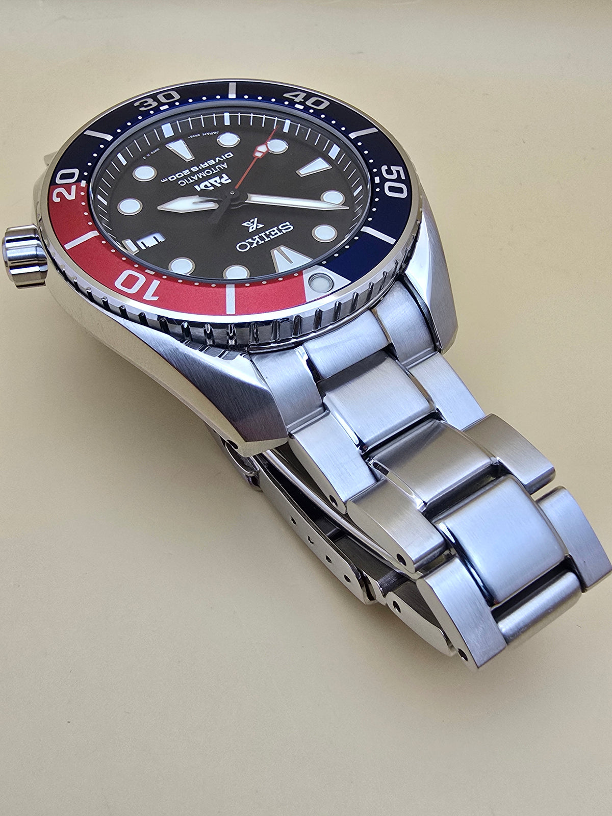 Seiko Sumo Pepsi 6R35 45mm full set 2024