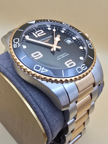 Longines Hydroconquest Rose Gold 41mm Automatic cutie/supracutie REZERVAT