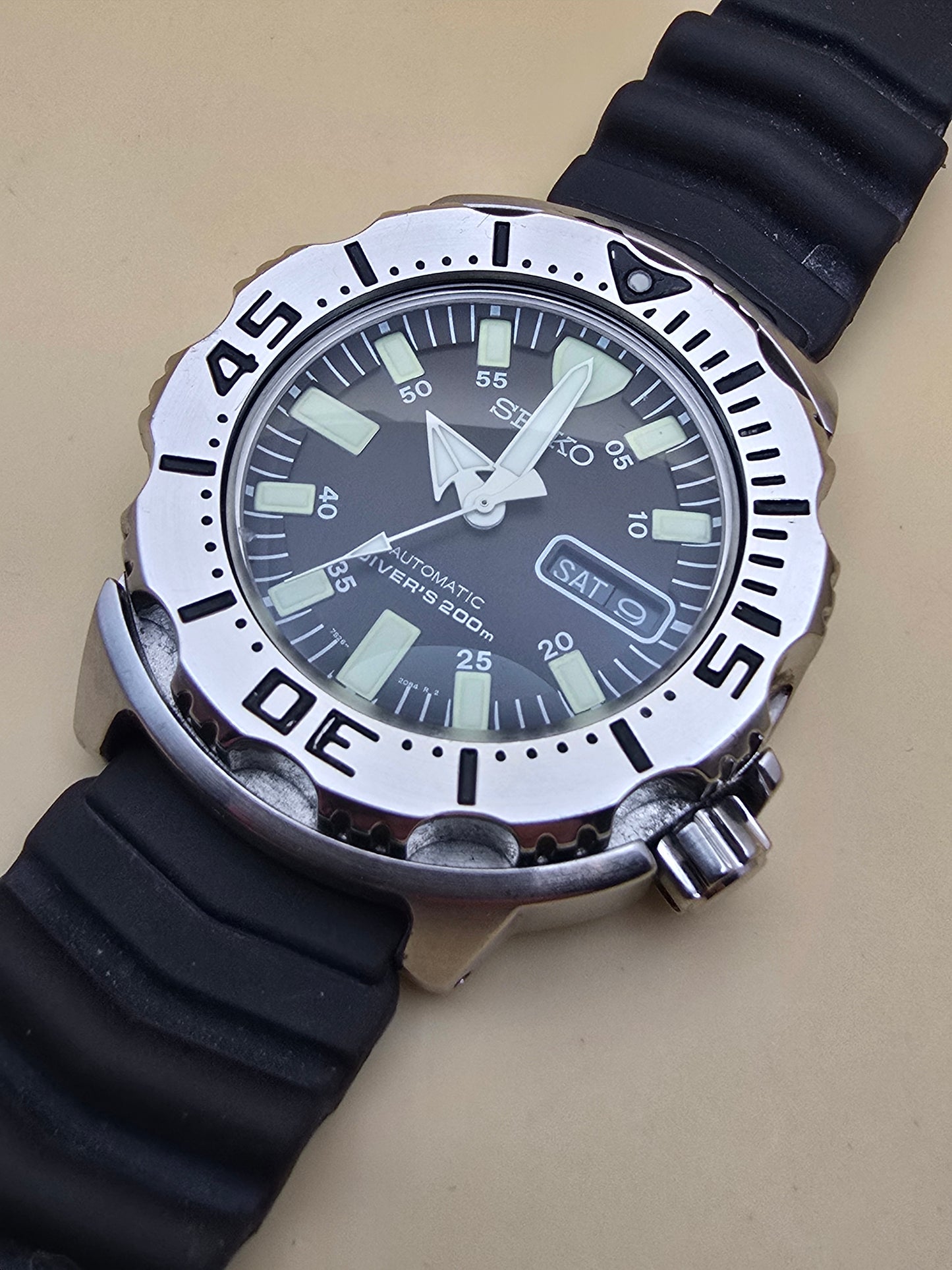 Seiko "Black Monster" first generation