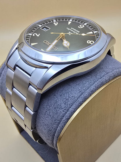 Seiko "Baby" Alpinist green 38mm full set