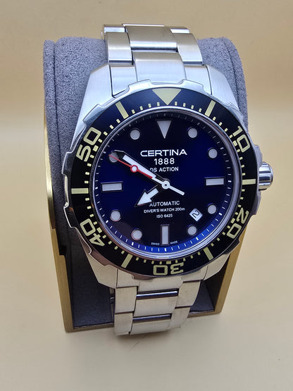 Certina DS Action Diver Blue 43mm full set