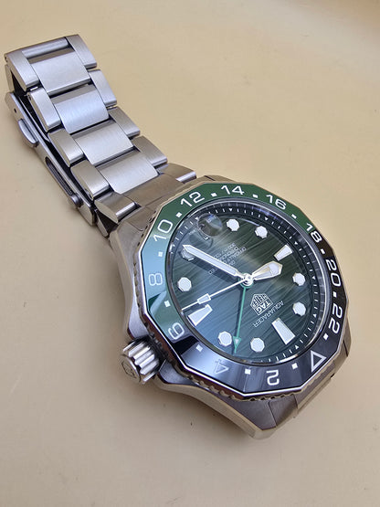 TAG Heuer Aquaracer Green GMT Ceramic 42mm full set 2025