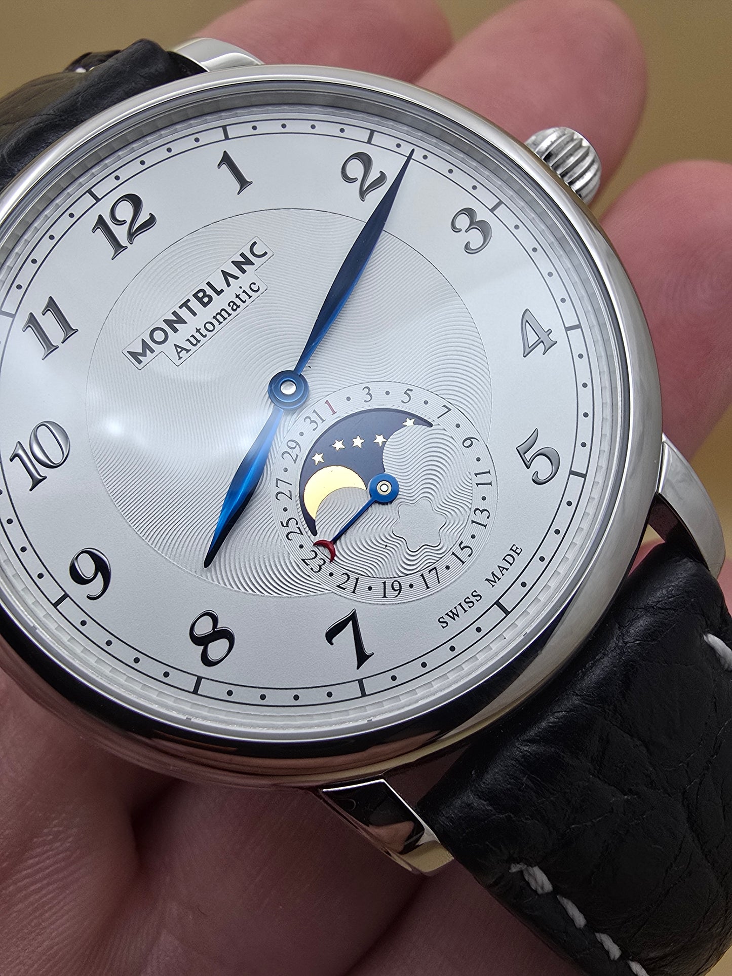 Montblanc Star Legacy Moonphase 42mm pouch original + extra curea