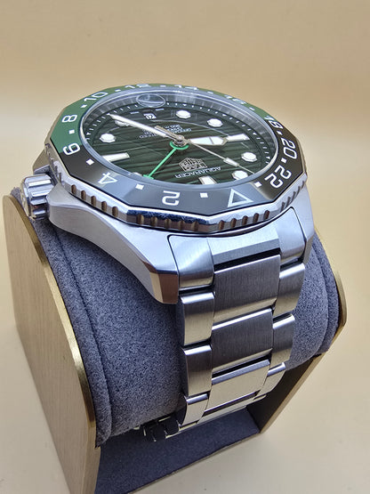 TAG Heuer Aquaracer Green GMT Ceramic 42mm full set 2025