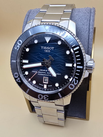 Tissot Seastar 2000 Ceramic 600m Powermatic80 46mm cutie/acte