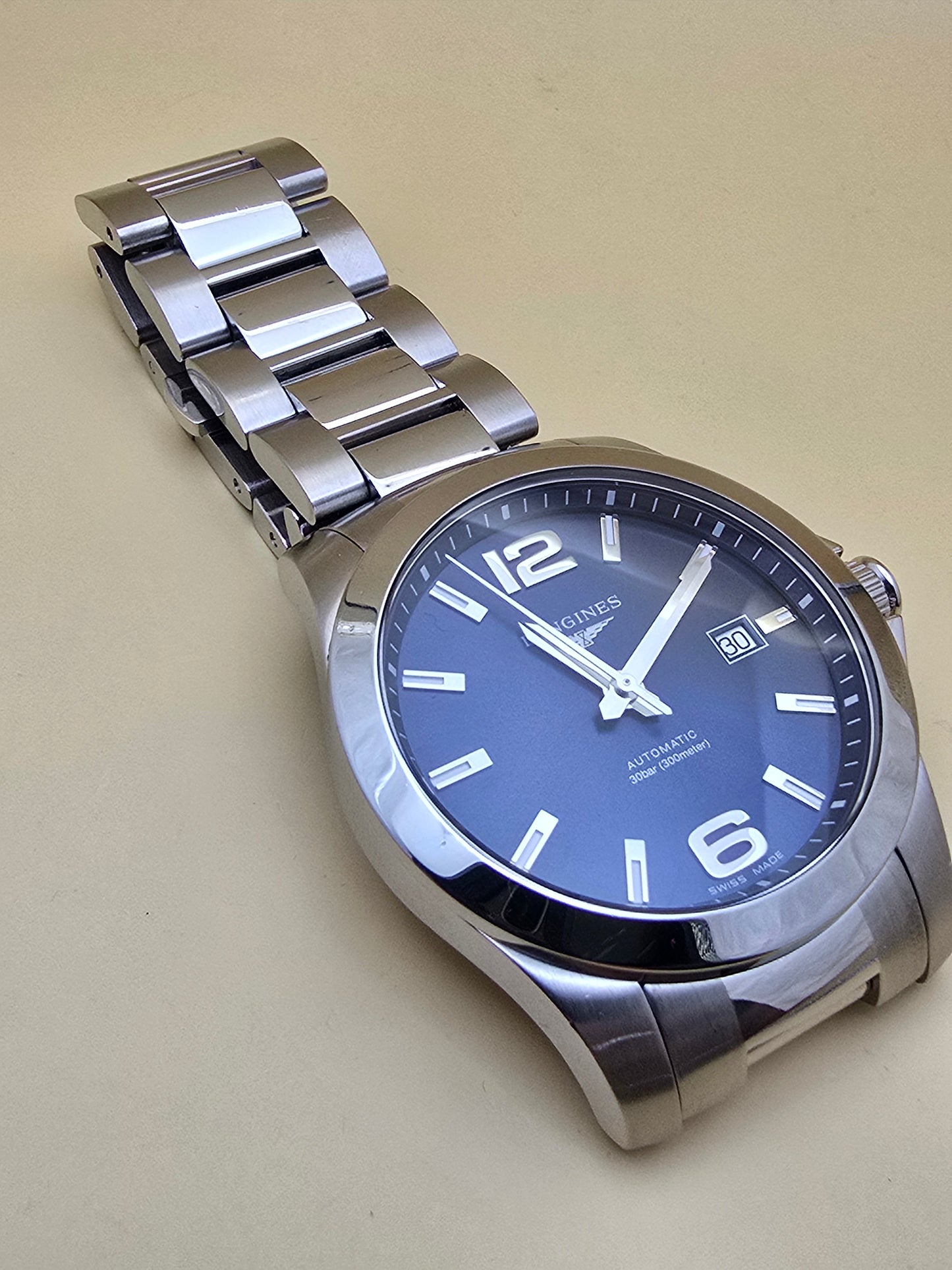 Longines Conquest Blue 41mm L888 cutie/supracutie