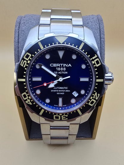 Certina DS Action Diver Blue 43mm full set